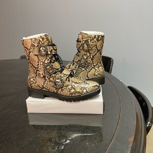 Jessica Simpson rattlesnake boots